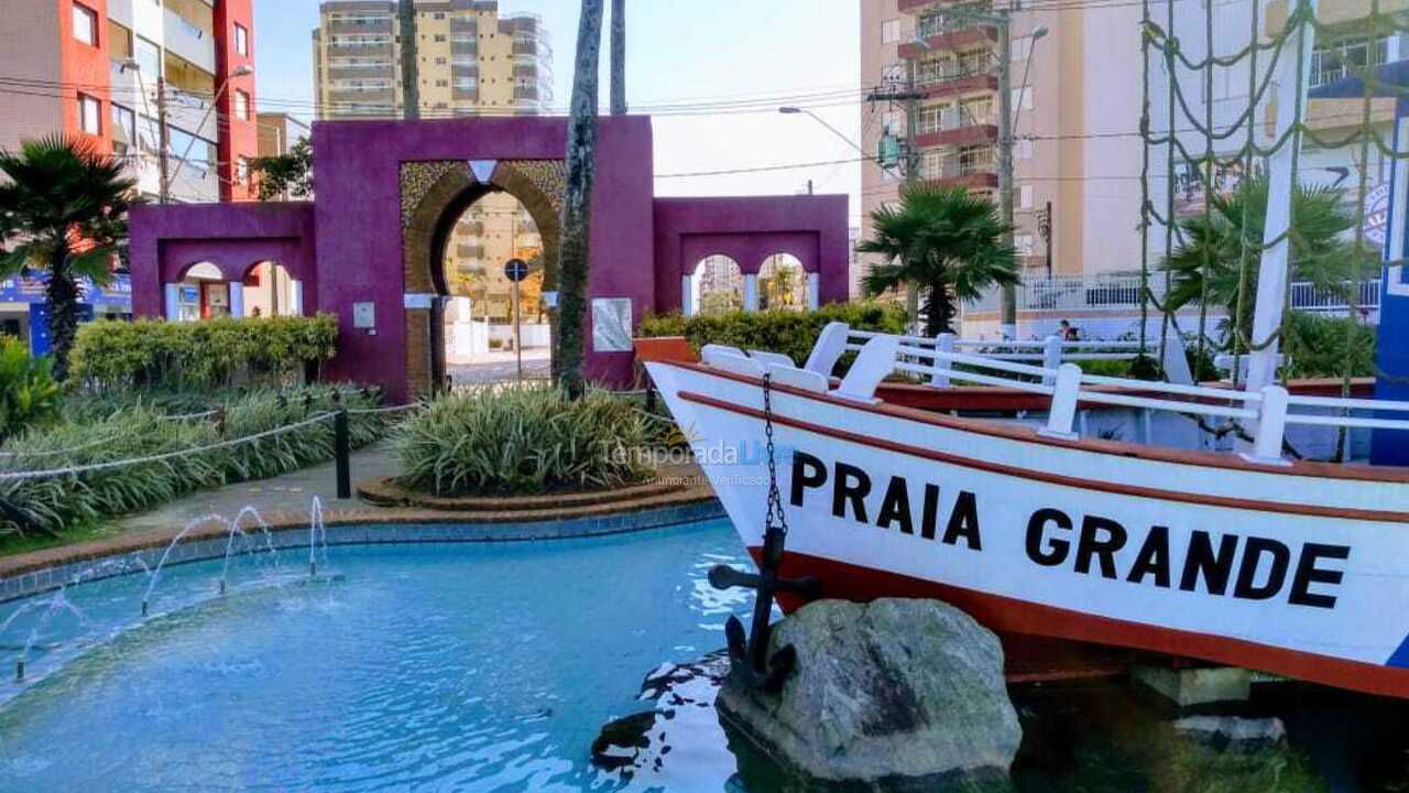 Apartamento para aluguel de temporada em Praia Grande (Guilhermina)