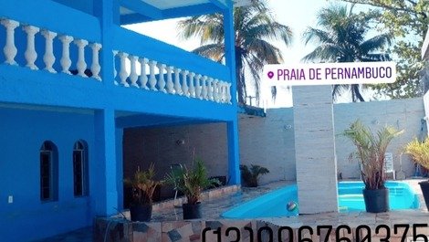 Casa a 350 metros da Praia do Pernambuco Guarujá