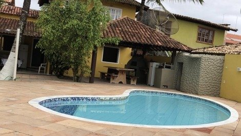 House with 5 bedrooms and swimming pool, Wi-Fi, 300m from Taperapuan Beach
