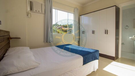 Apartamento com 2 suítes e linda vista para a Praia de Quatro Ilhas