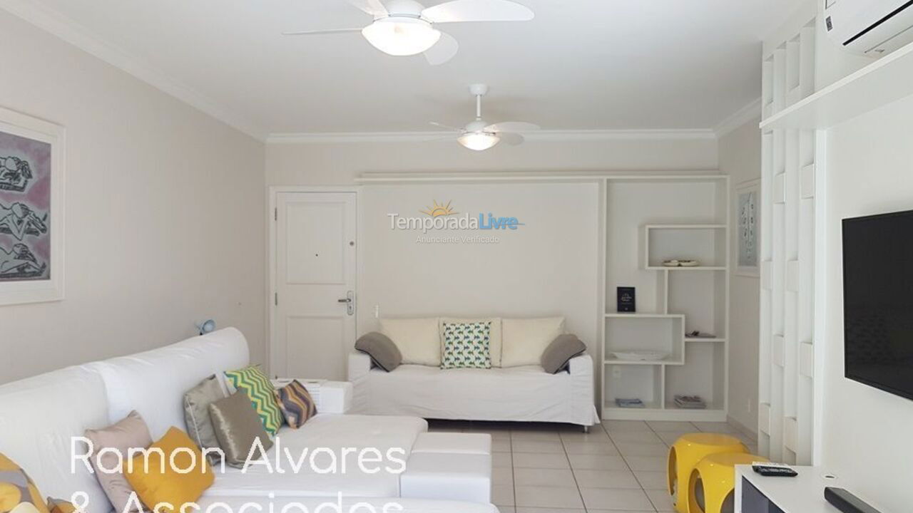 Apartamento para aluguel de temporada em Bertioga (Riviera de São Lourenço)