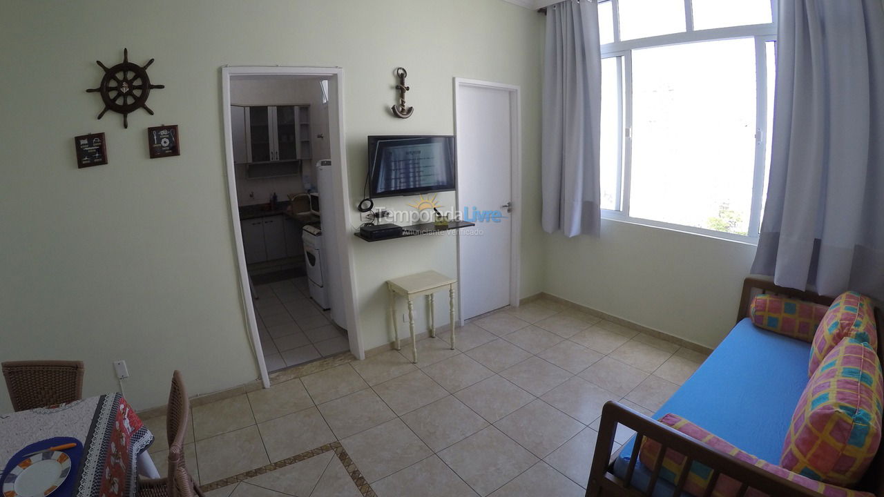 Apartment for vacation rental in Guarujá (Pitangueiras)