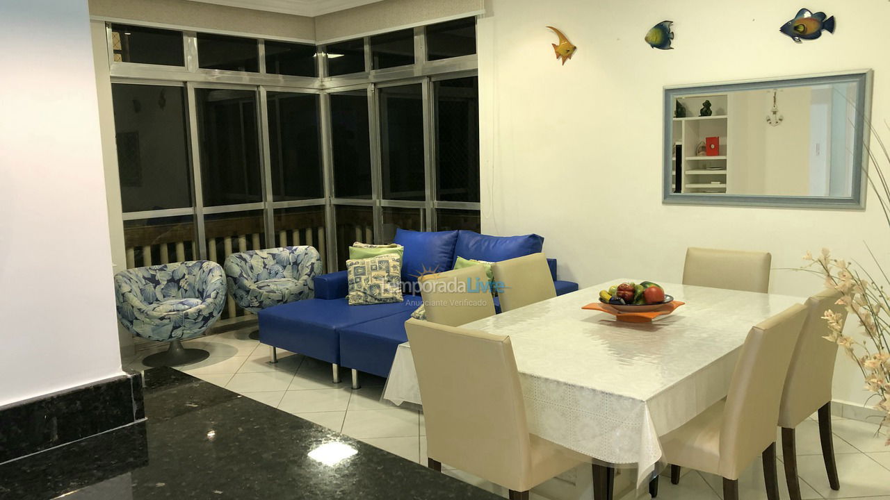 Apartamento para alquiler de vacaciones em Guarujá (Pitangueiras)