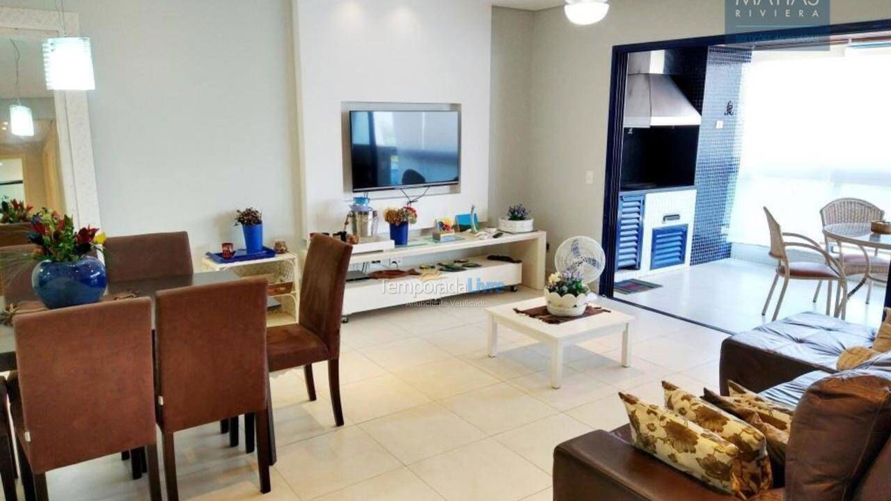 Apartamento para alquiler de vacaciones em Bertioga (Riviera de São Lourenço)