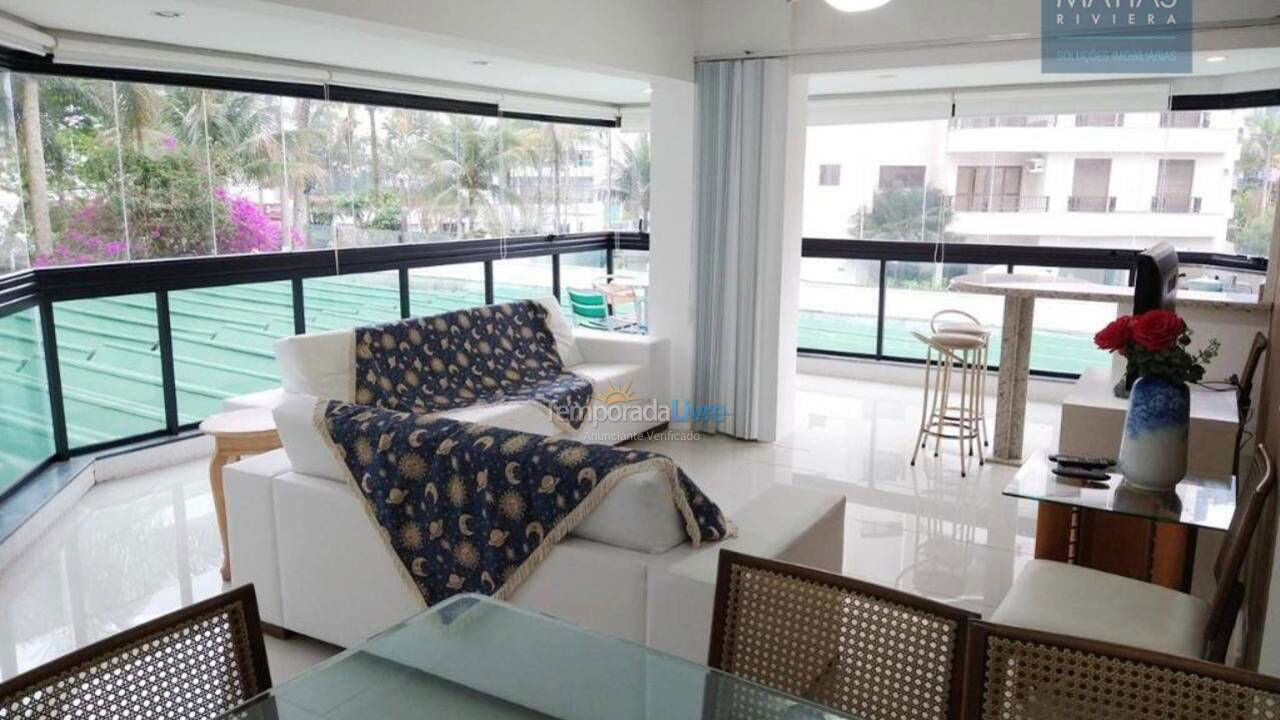 Apartamento para alquiler de vacaciones em Bertioga (Riviera de São Lourenço)