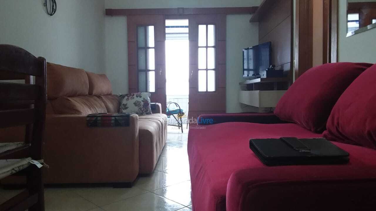 Apartment for vacation rental in Praia Grande (Balneário Maracanã)