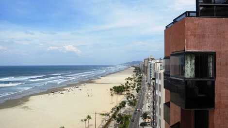 Apartamento Frente al Mar - Vista Panorámica - 210 m2 - WhatsApp: 1199856363