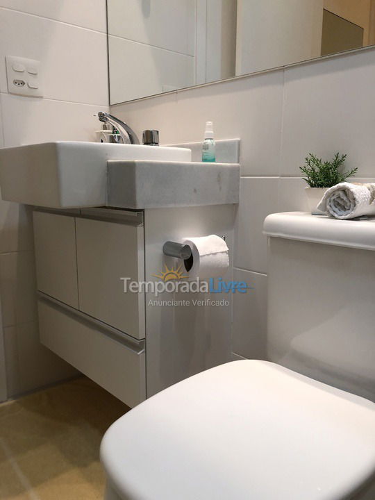 Apartamento para aluguel de temporada em Bertioga (Riviera de São Lourenço)