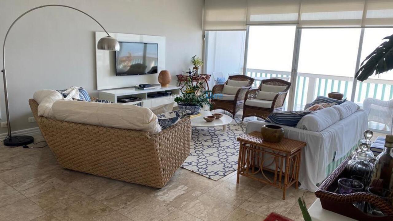 Apartamento para alquiler de vacaciones em Guarujá (Pitangueiras)