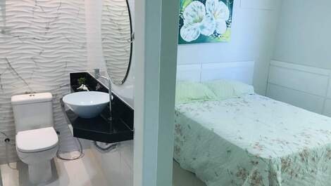 3 Suites con aire acondicionado 1 dormitorio - FRENTE AL MAR !!! Con Barbacoa y Wi-Fi