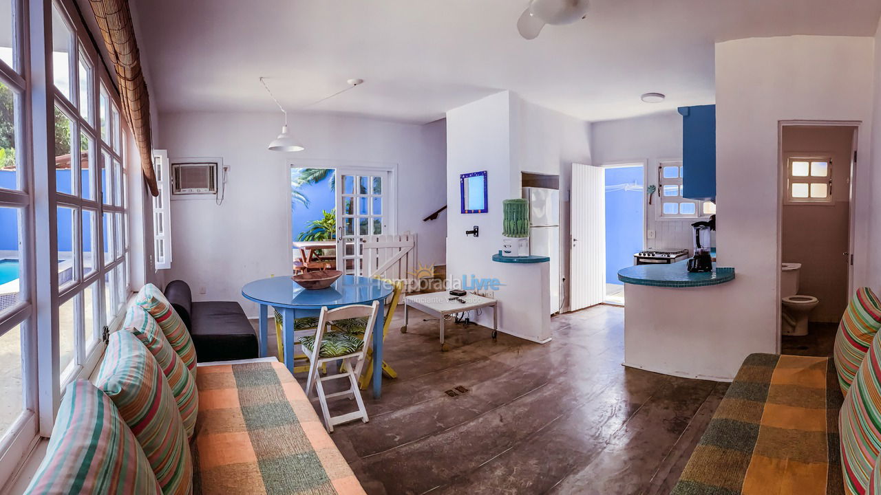 Casa para alquiler de vacaciones em Ubatuba (Praia das Toninhas)