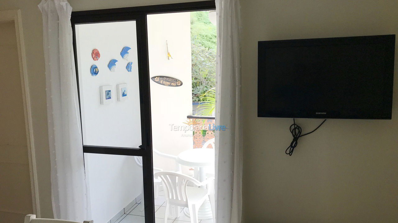 Apartment for vacation rental in Ubatuba (Praia das Toninhas)