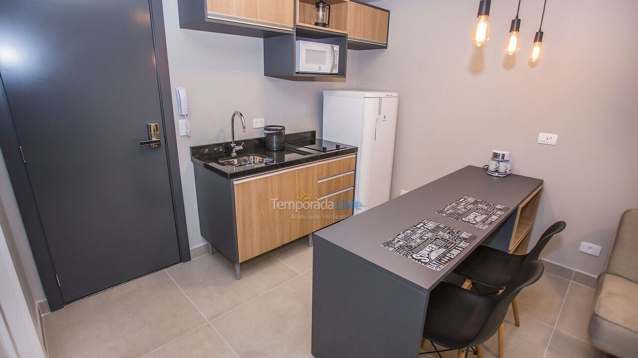 Apartamento para aluguel de temporada em Curitiba (Centro)