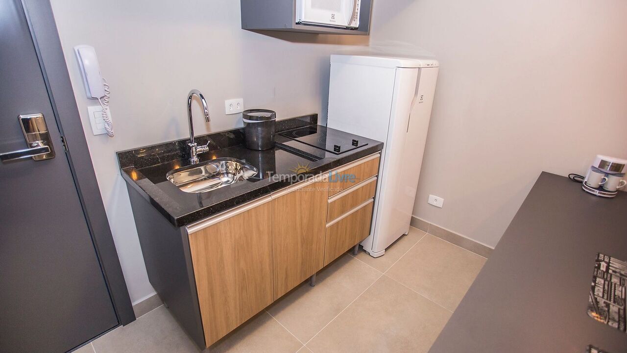 Apartamento para aluguel de temporada em Curitiba (Centro)