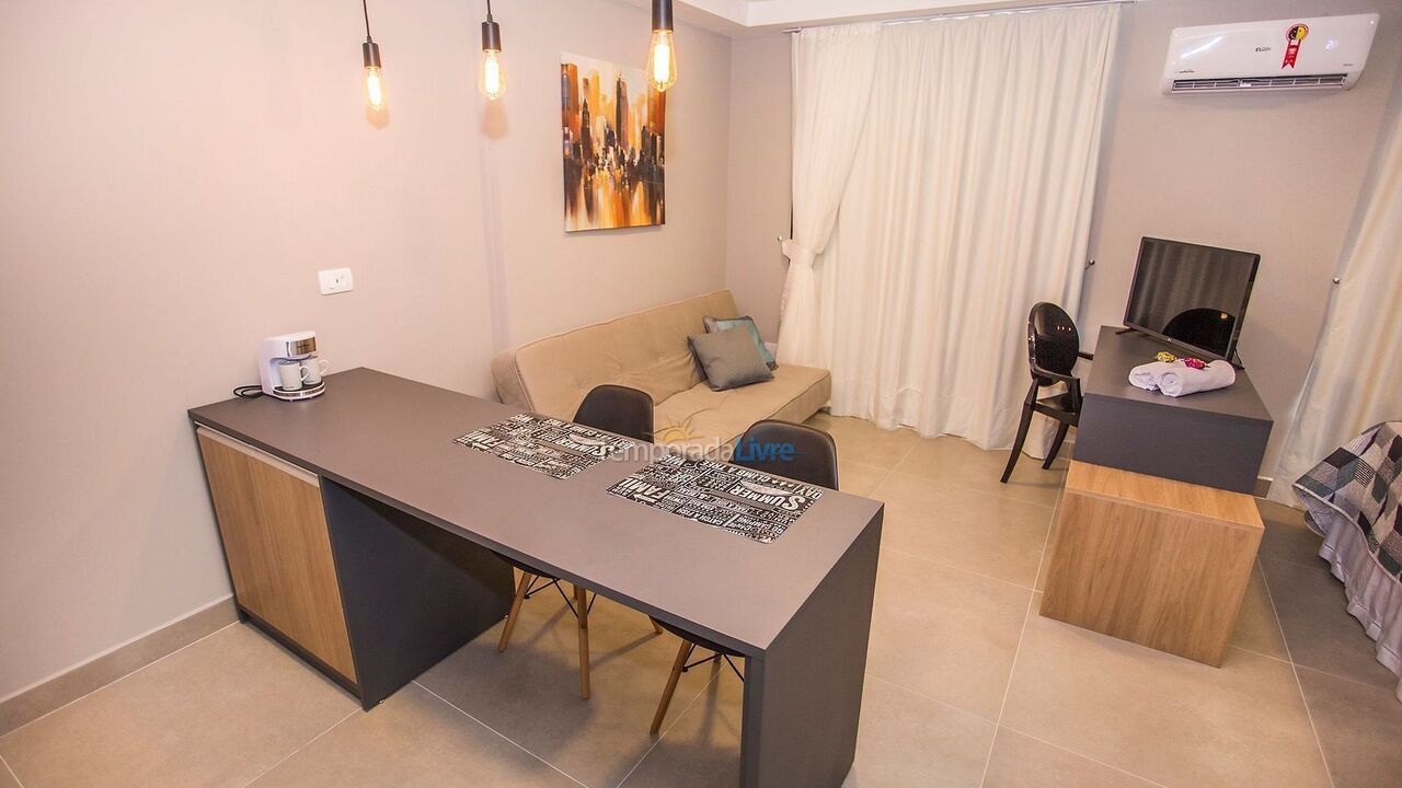 Apartamento para aluguel de temporada em Curitiba (Centro)