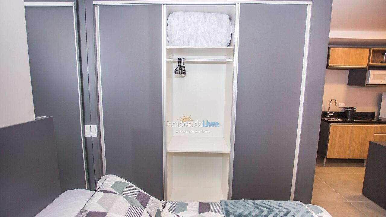 Apartamento para aluguel de temporada em Curitiba (Centro)