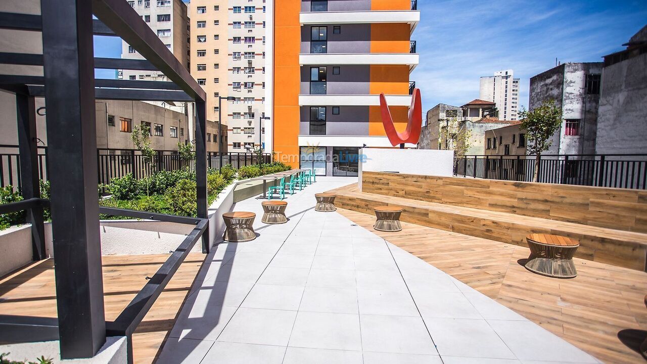 Apartamento para aluguel de temporada em Curitiba (Centro)