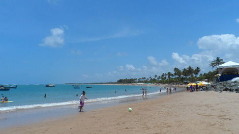 GUARAJUBA (Paraíso dos Corais) - in front of the beach "Pé na Areia''