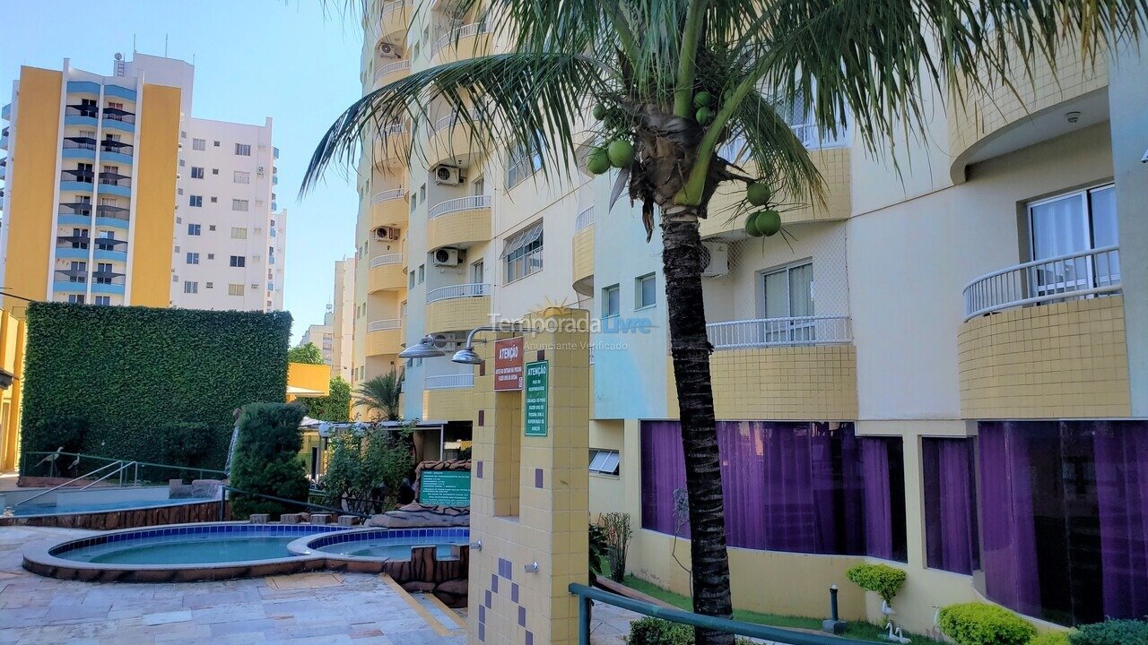 Apartamento para aluguel de temporada em Caldas Novas (St Jardim Brasil)