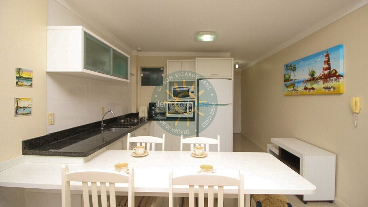 Apartamento para alquiler de vacaciones em Bombinhas (Praia de Quatro Ilhas)