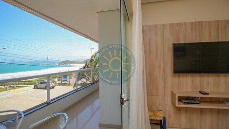 Apartment for 8 people, overlooking the beach of 4 Islands, Bombinhas