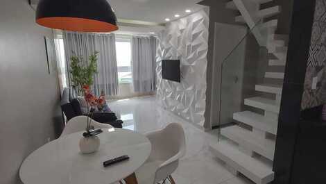 Loft duplex com vista deslumbrante para o mar de Arraial