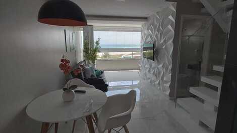 Loft duplex com vista deslumbrante para o mar de Arraial