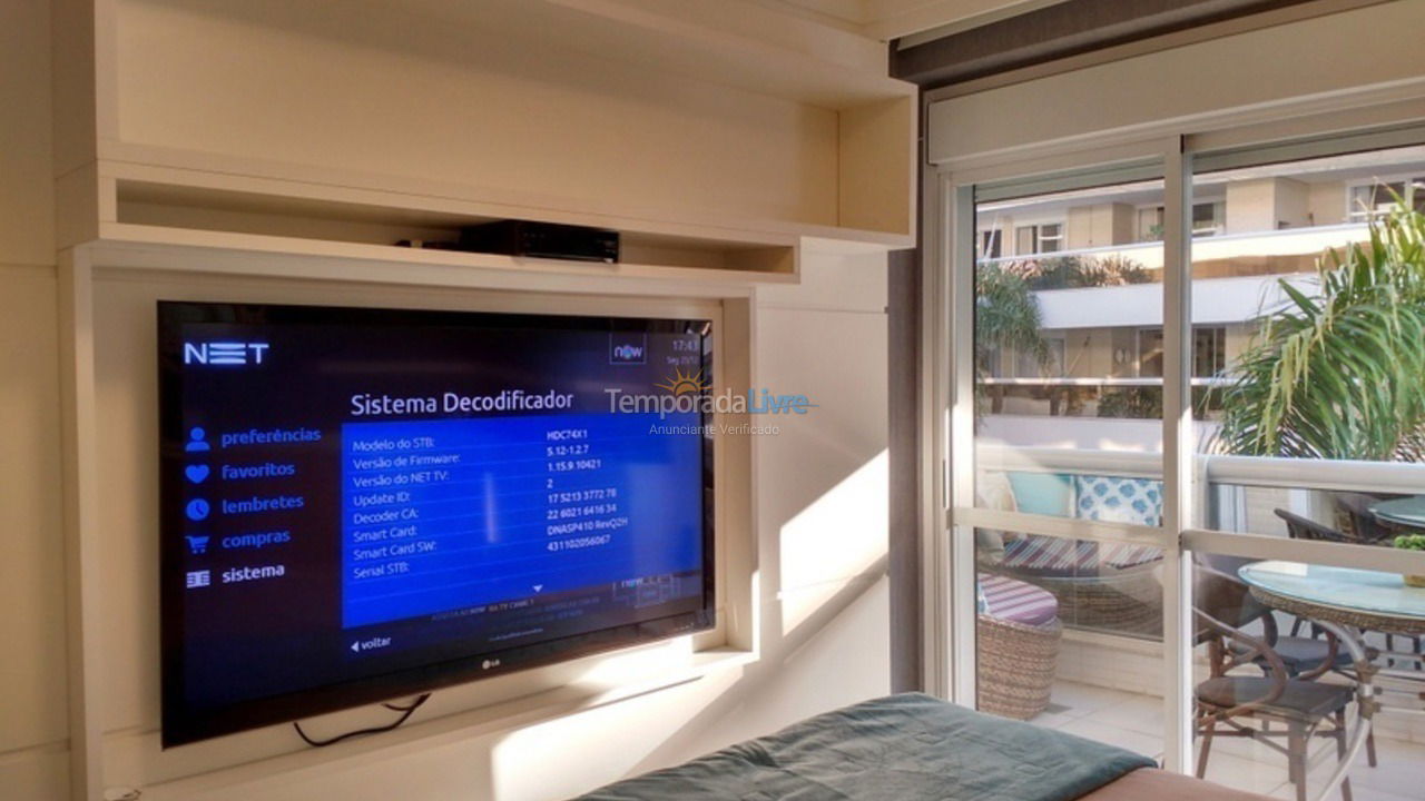 Apartment for vacation rental in Florianópolis (Cachoeira do Bom Jesus)