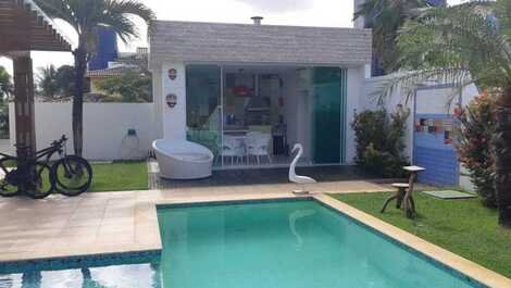 House in guarajuba in paradise condo