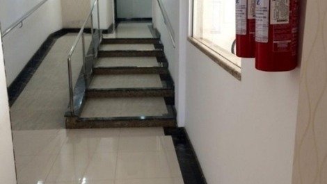 Rampa de acesso e escadas