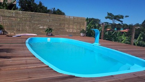 House with pool for couple or 4 people