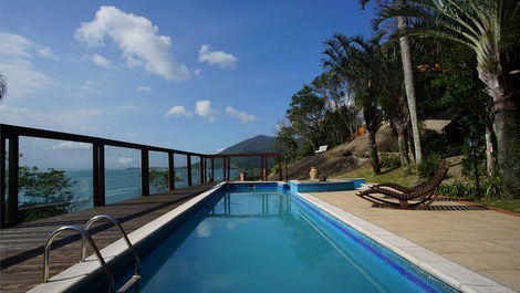 Refúgio com vista panorâmica do Sul da Ilha de Florianópolis