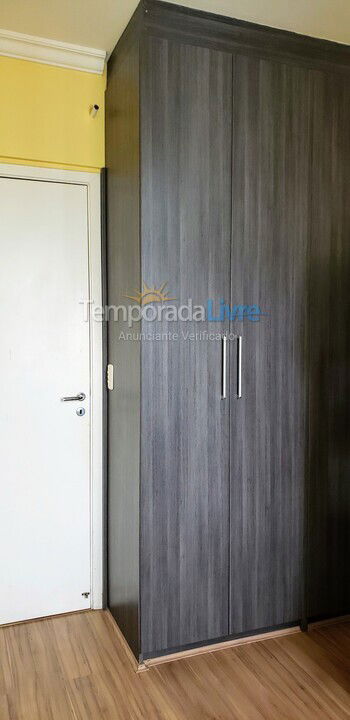 Apartment for vacation rental in Praia Grande (Vila Mirim)