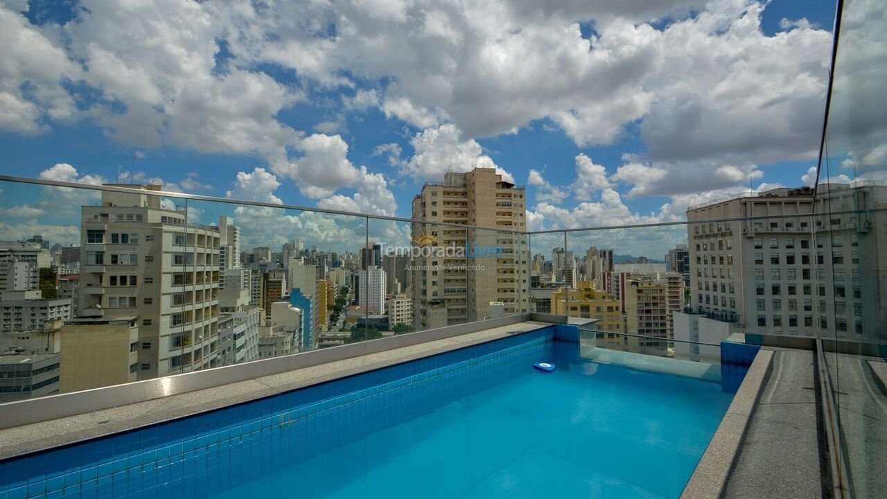Apartamento para aluguel de temporada em São Paulo (Largo do Arouche)