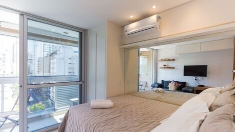 Fit up to 3 people at Rua Augusta STAYS 801