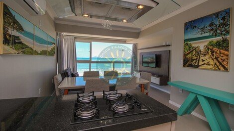 Apartamento con vistas panorámicas a la playa de Quatro Ilhas-EXCLUSIVO