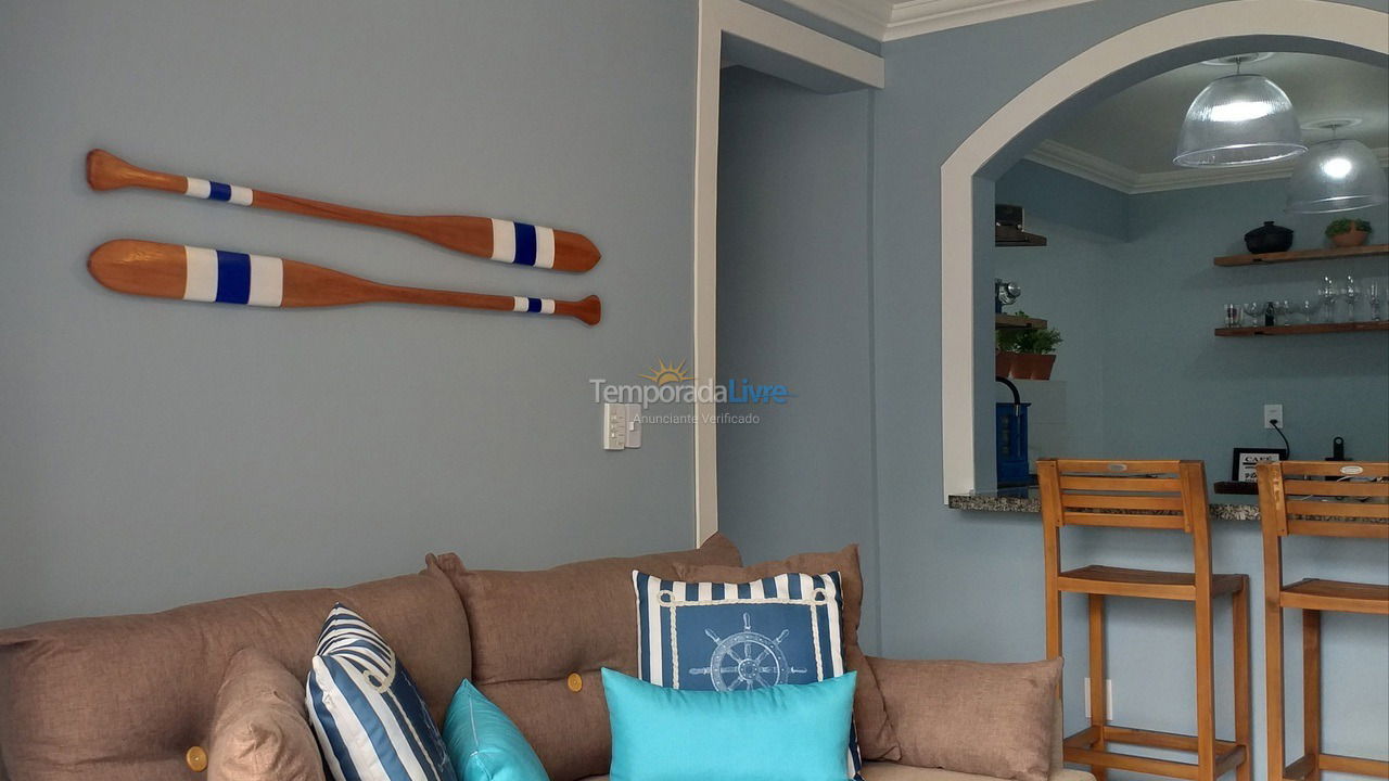 Apartment for vacation rental in Guarujá (Praia do Tombo)