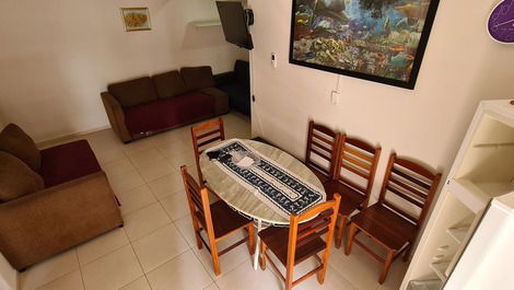 Apartment rental on Pitangueiras beach in Guarujá