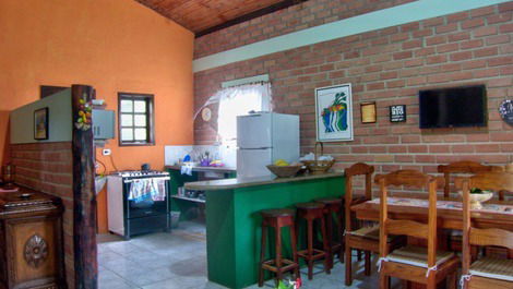 Sala / cozinha casa pitinga