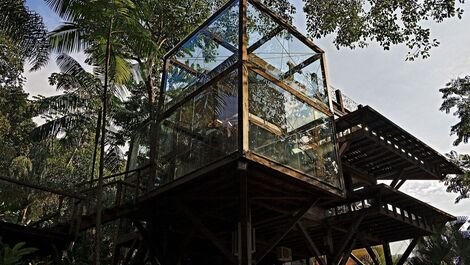 Glass house: sophistication in Ilhabela