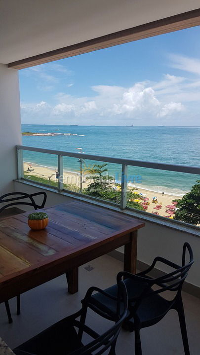 Apartment for vacation rental in Vila Velha (Praia de Itapua)