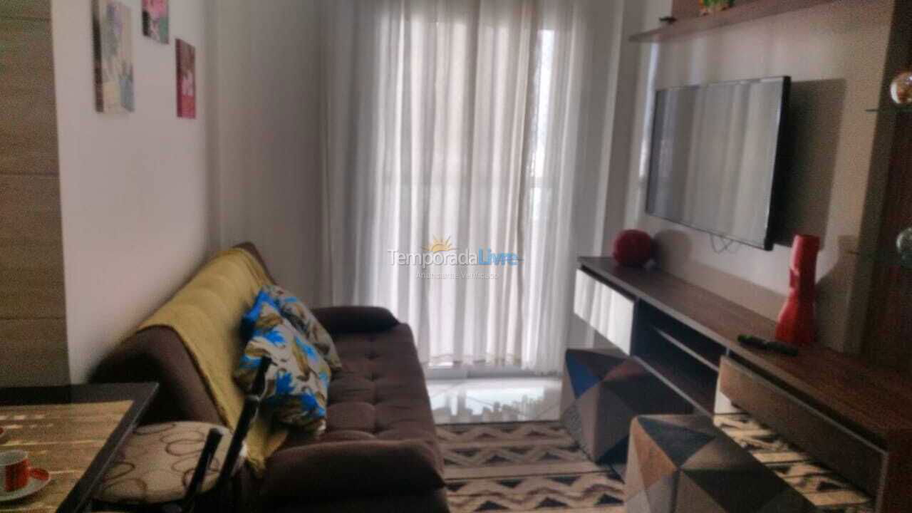 Apartamento para aluguel de temporada em Praia Grande (Balneário Maracanã)