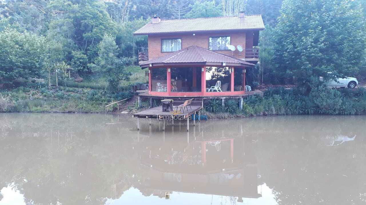 Granja para alquiler de vacaciones em Cruz Machado (Chacará 5km do Centro)