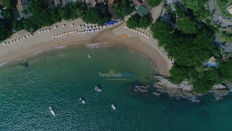 House for rent in Ilhabela - Praia do Curral