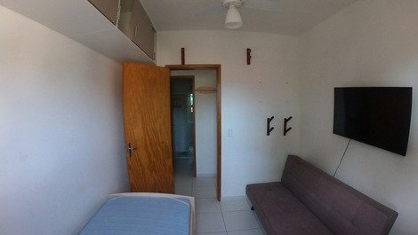 Fit 2 Rooms Next to Perequê Açu Beach and Center