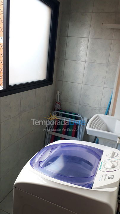 Apartment for vacation rental in Praia Grande (Vila Tupi)