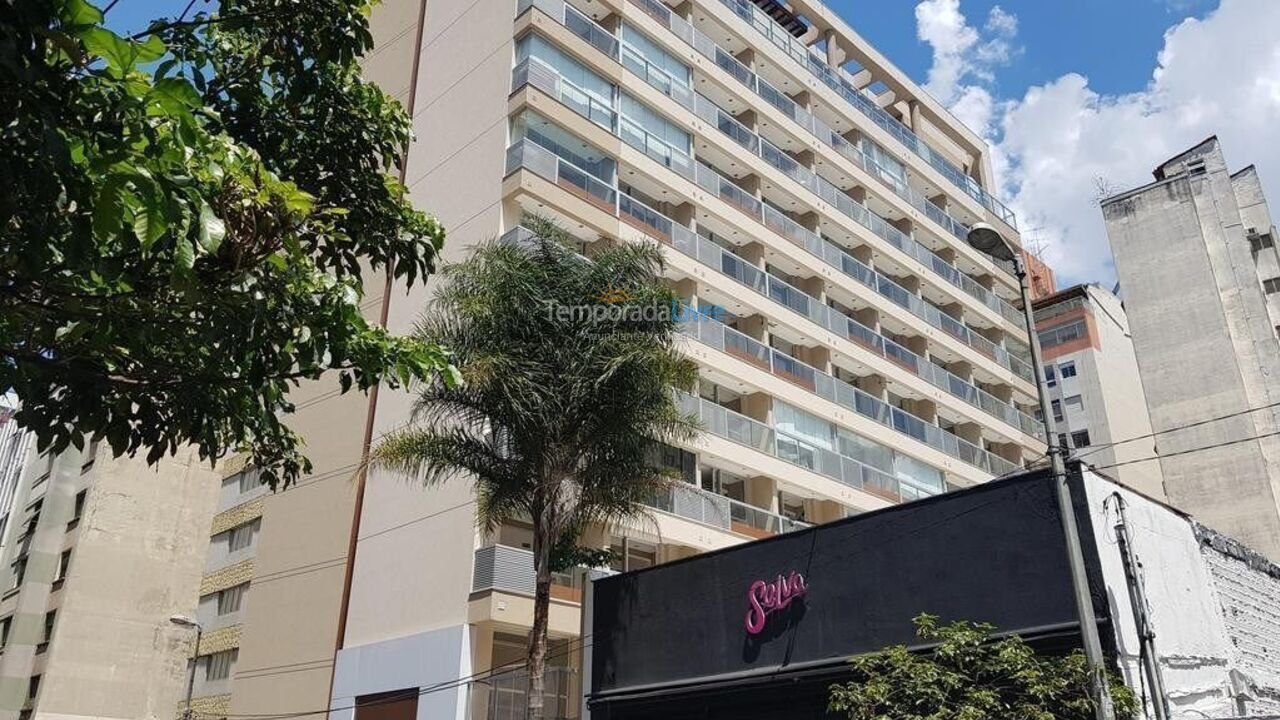 Apartamento para aluguel de temporada em São Paulo (Consolação)
