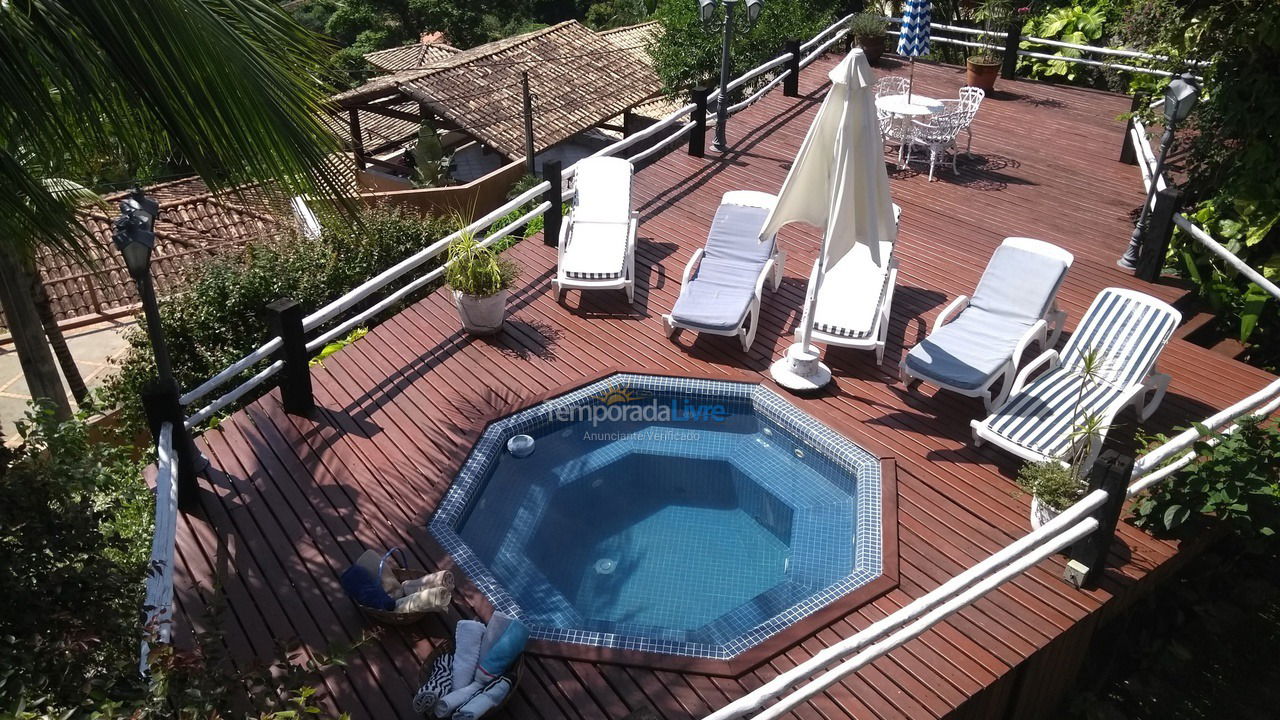 Casa para alquiler de vacaciones em Ilhabela (Praia de Santa Tereza)