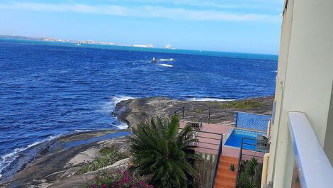 Excelente Apartamento frente al mar para 4 personas con wifi