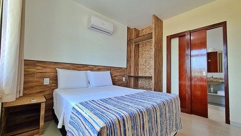 2 suites para 6 personas, con AIRE, WIFI, NETFLIX - a minutos de Beach Park - Ceará
